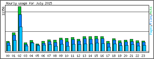 Hourly usage
