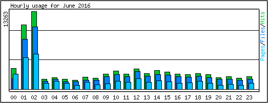 Hourly usage