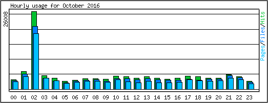 Hourly usage