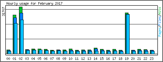Hourly usage