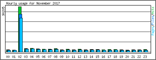 Hourly usage
